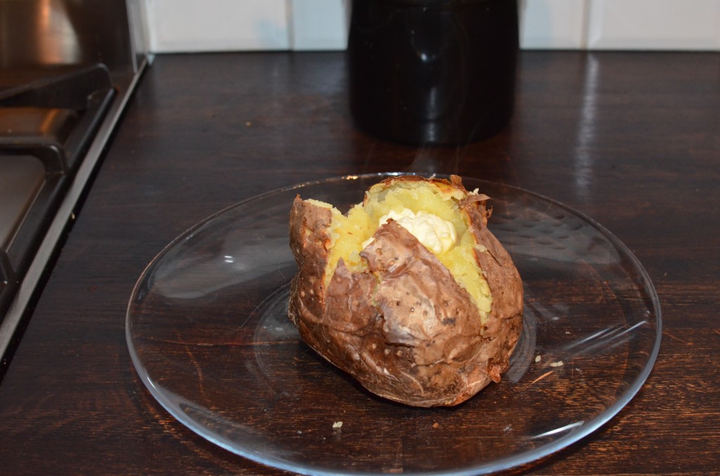 bakad potatis