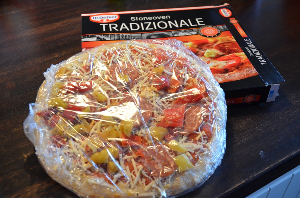fryst pizza