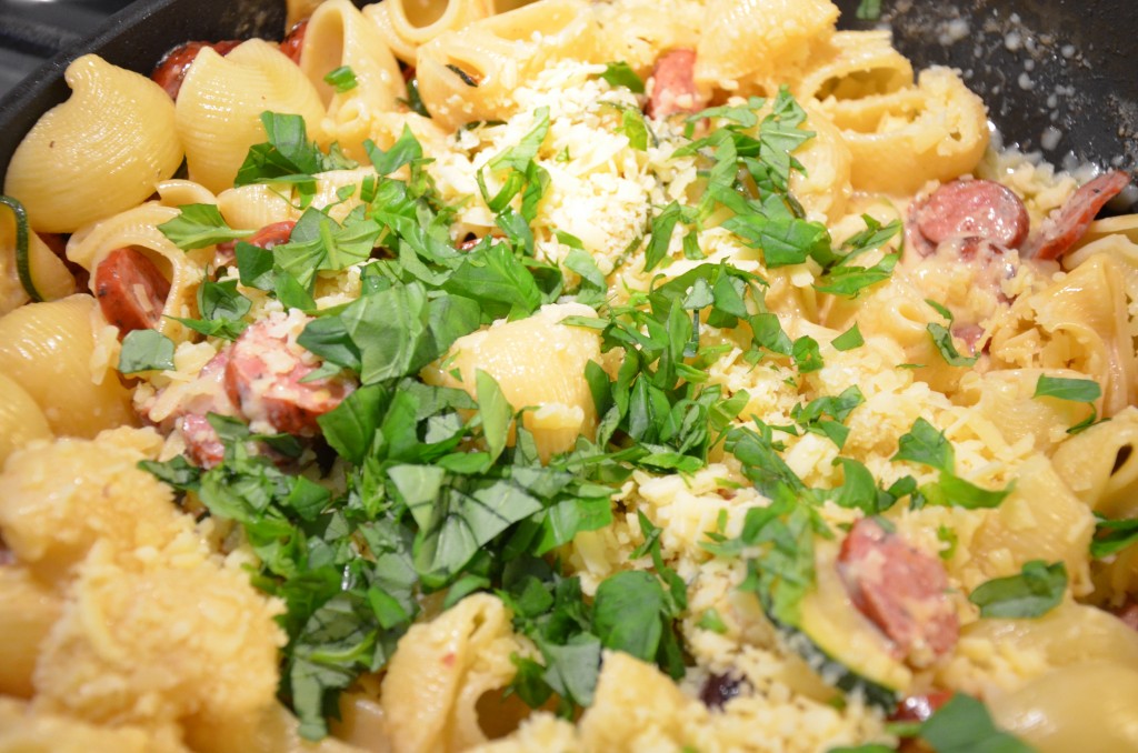 pasta och sås