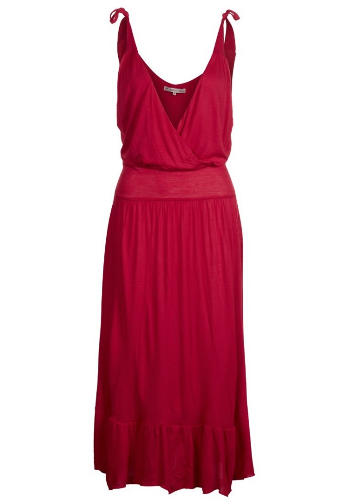 röd klänning