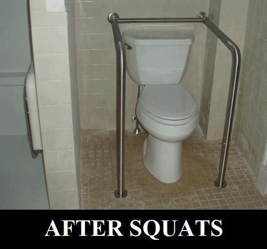 toilet after leg day